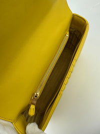 Medium Diagramme Yellow Shoulder Bag