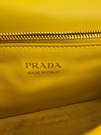 Medium Diagramme Yellow Shoulder Bag