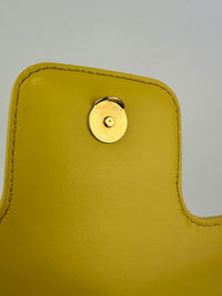 Medium Diagramme Yellow Shoulder Bag