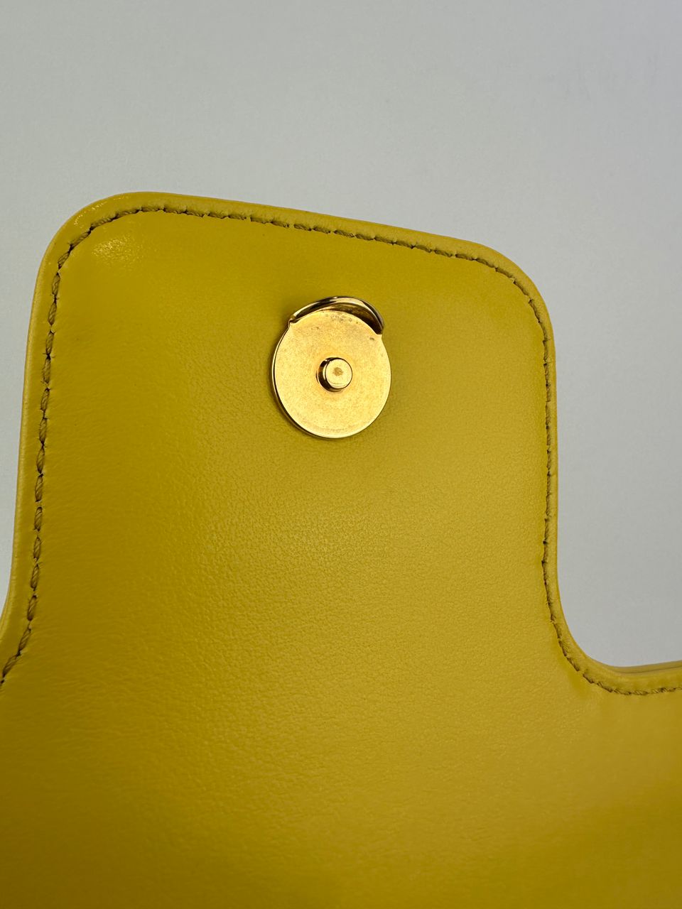 Medium Diagramme Yellow Shoulder Bag