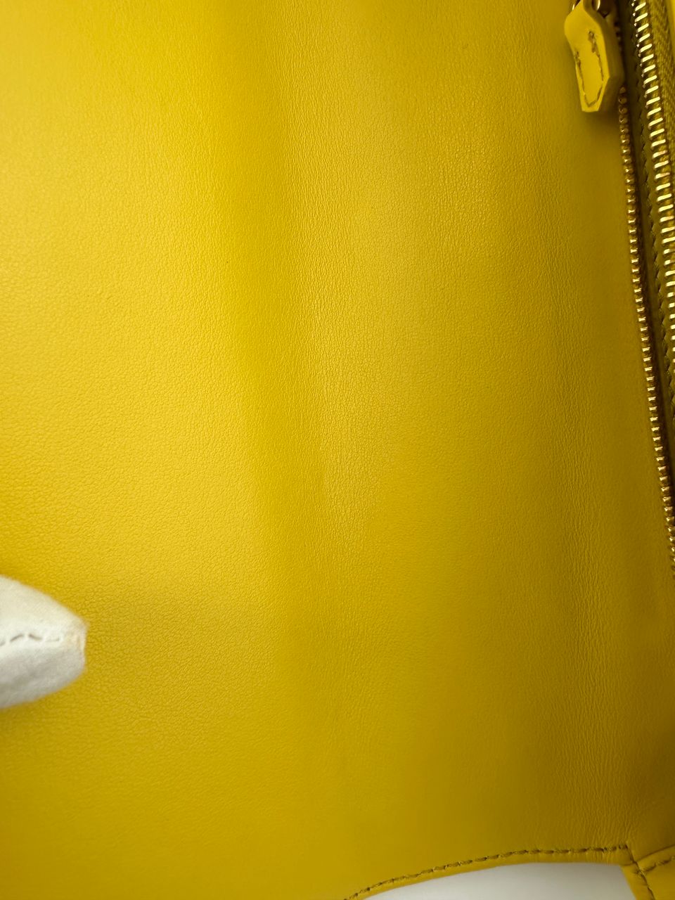 Medium Diagramme Yellow Shoulder Bag