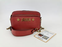 J’Adior Camera Case Red Crossbody Bag