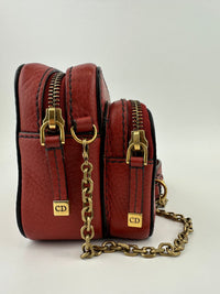 J’Adior Camera Case Red Crossbody Bag