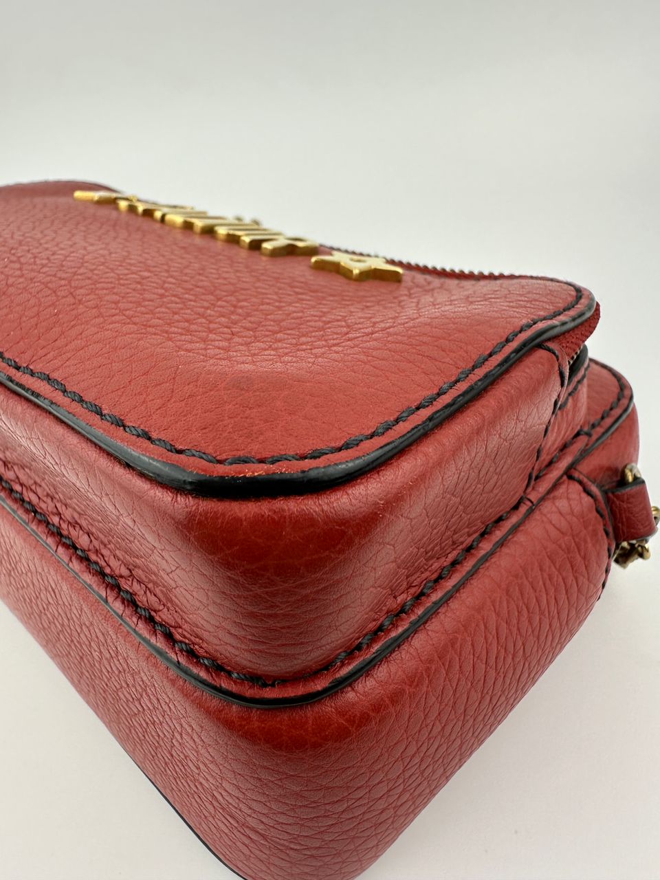J’Adior Camera Case Red Crossbody Bag
