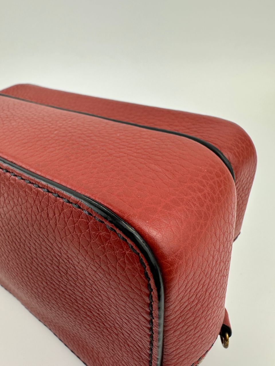 J’Adior Camera Case Red Crossbody Bag