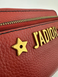 J’Adior Camera Case Red Crossbody Bag
