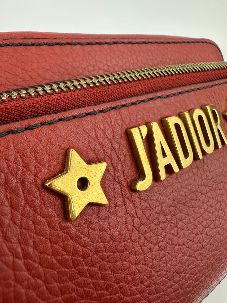 J’Adior Camera Case Red Crossbody Bag