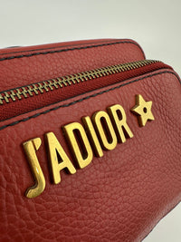 J’Adior Camera Case Red Crossbody Bag