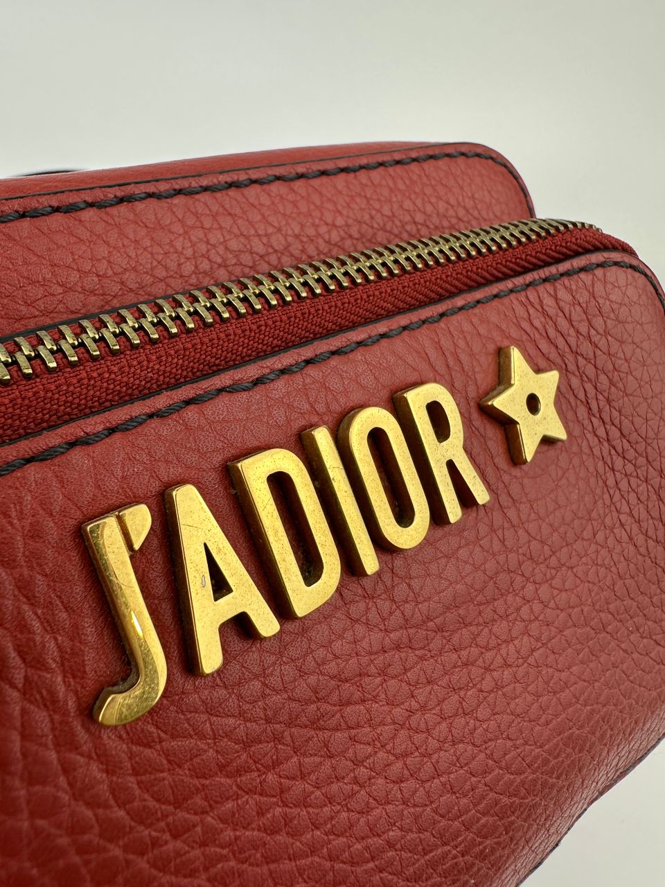 J’Adior Camera Case Red Crossbody Bag