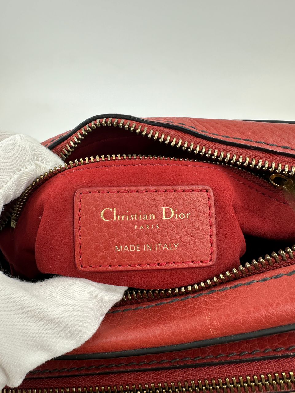 J’Adior Camera Case Red Crossbody Bag