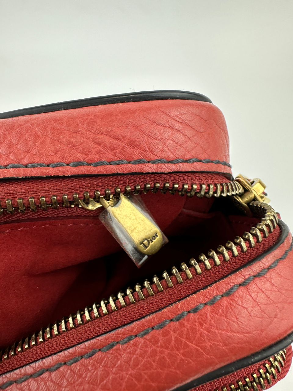 J’Adior Camera Case Red Crossbody Bag