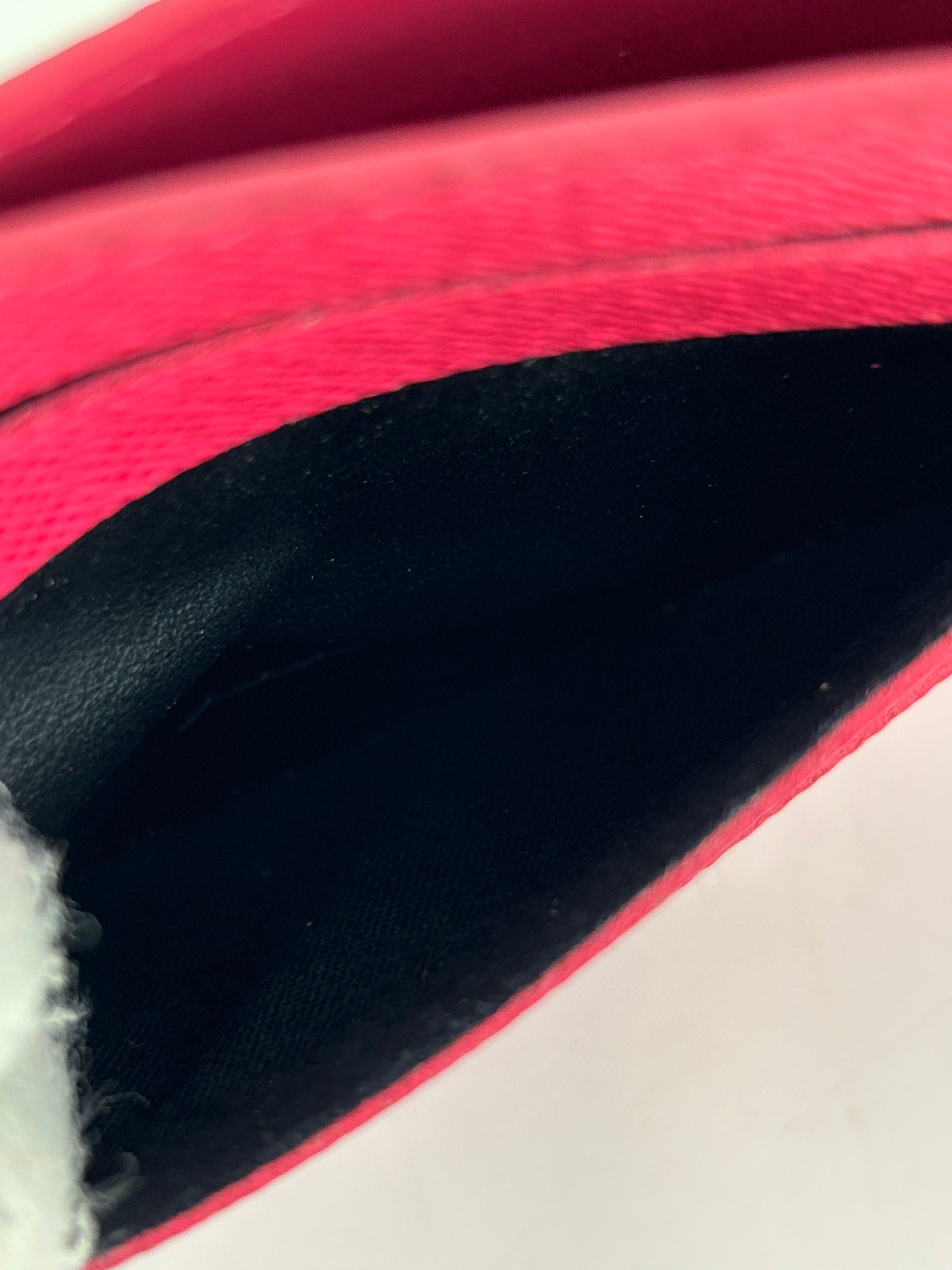 Pochette Felicie Black / Pink Epi Leather