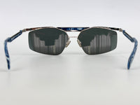 Blue New Dior Homme Psychedelic Sunglasses - Glampot
