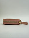 19 Zip Around Long Wallet Quilted Lambskin in Light Pink GHW