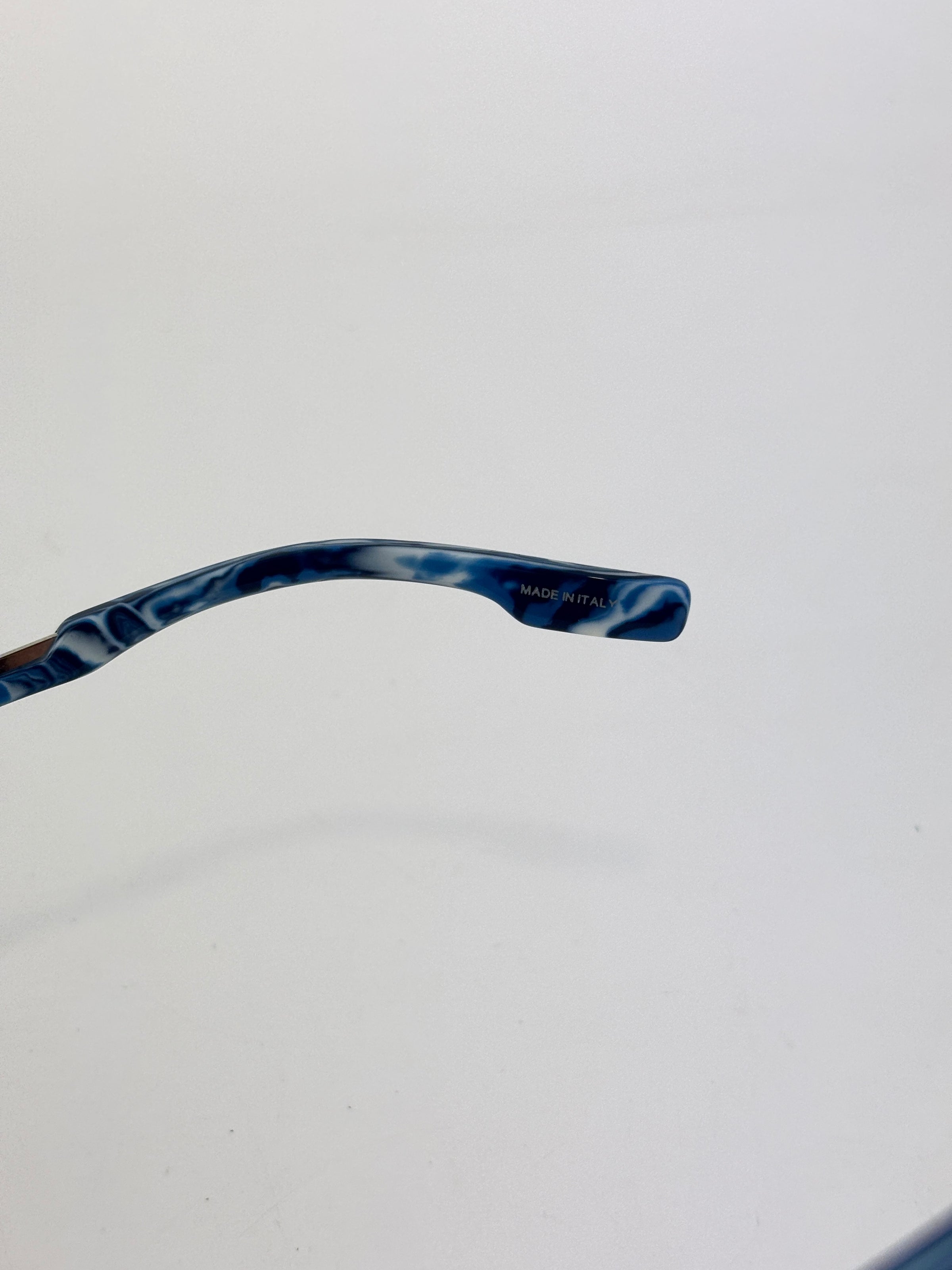 Blue New Dior Homme Psychedelic Sunglasses - Glampot