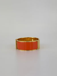 Clic Clac H Bracelet Orange Enamel GHW PM