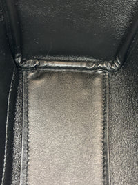 Smooth Calfskin Mini Bel Air Carry All Bag Black