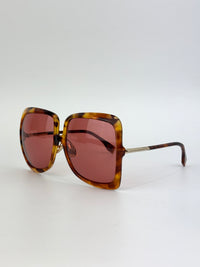 Havana Tortoise Shell Oversized Sunglasses - Glampot