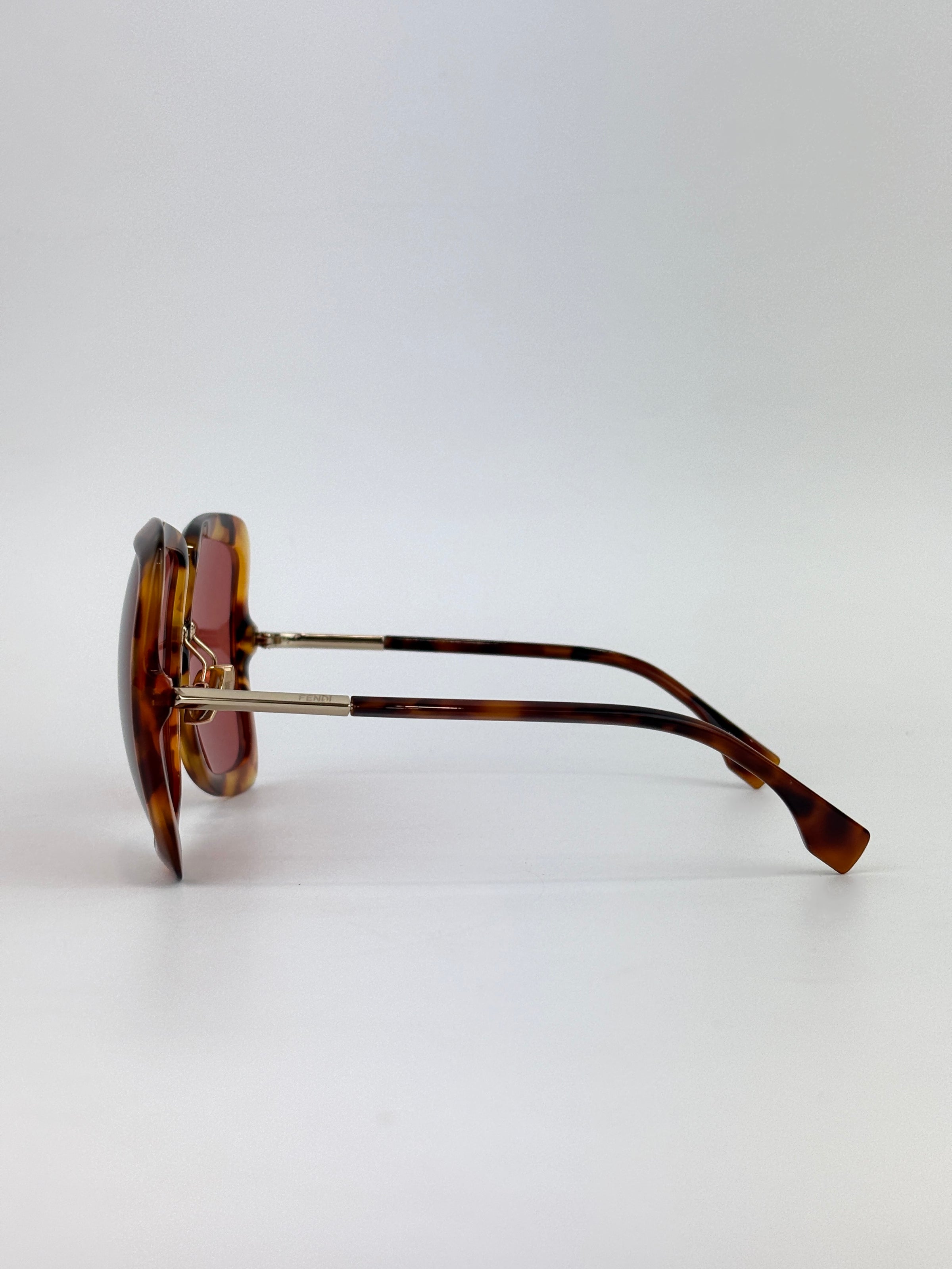 Havana Tortoise Shell Oversized Sunglasses - Glampot