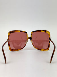 Havana Tortoise Shell Oversized Sunglasses - Glampot