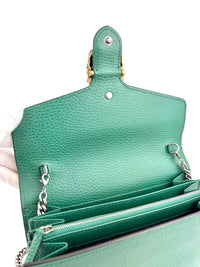 Dionysus Chain Wallet WOC in Green 401231 2149