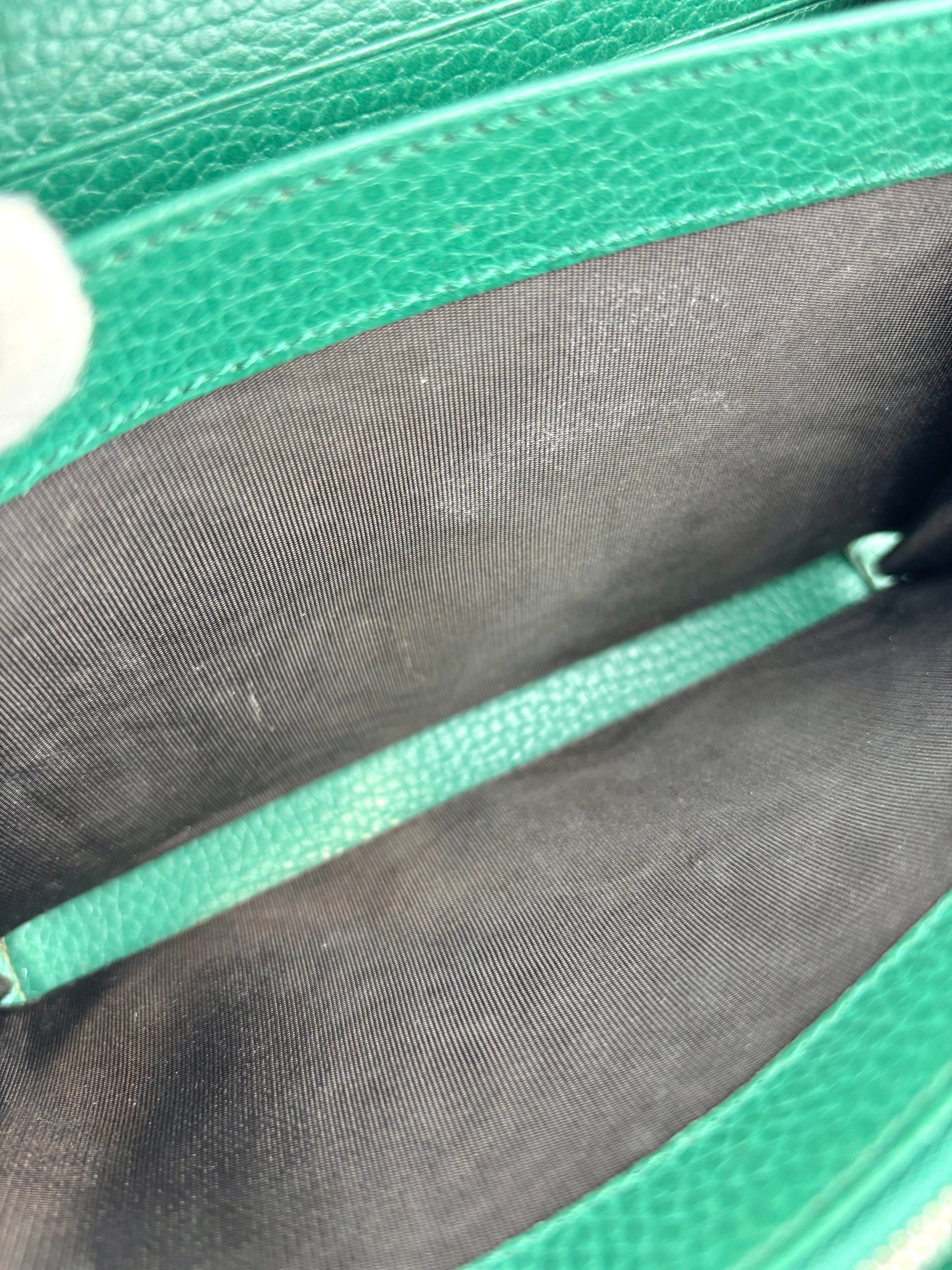 Dionysus Chain Wallet WOC in Green 401231 2149