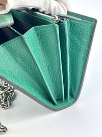 Dionysus Chain Wallet WOC in Green 401231 2149