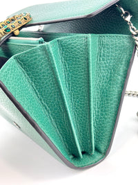 Dionysus Chain Wallet WOC in Green 401231 2149