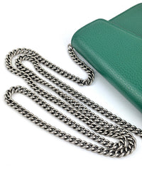 Dionysus Chain Wallet WOC in Green 401231 2149