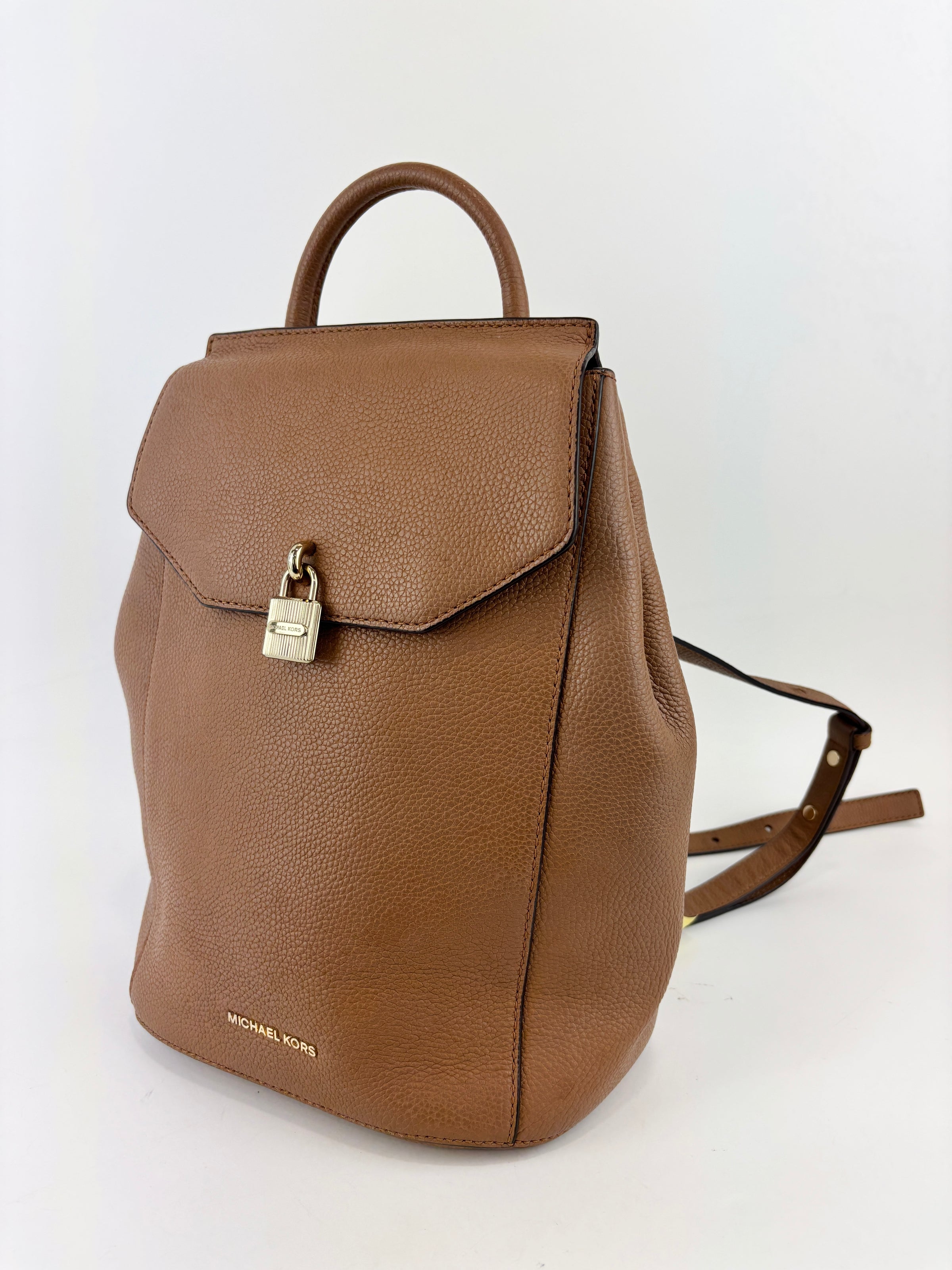 Mercer Arcon Brown Leather Backpack
