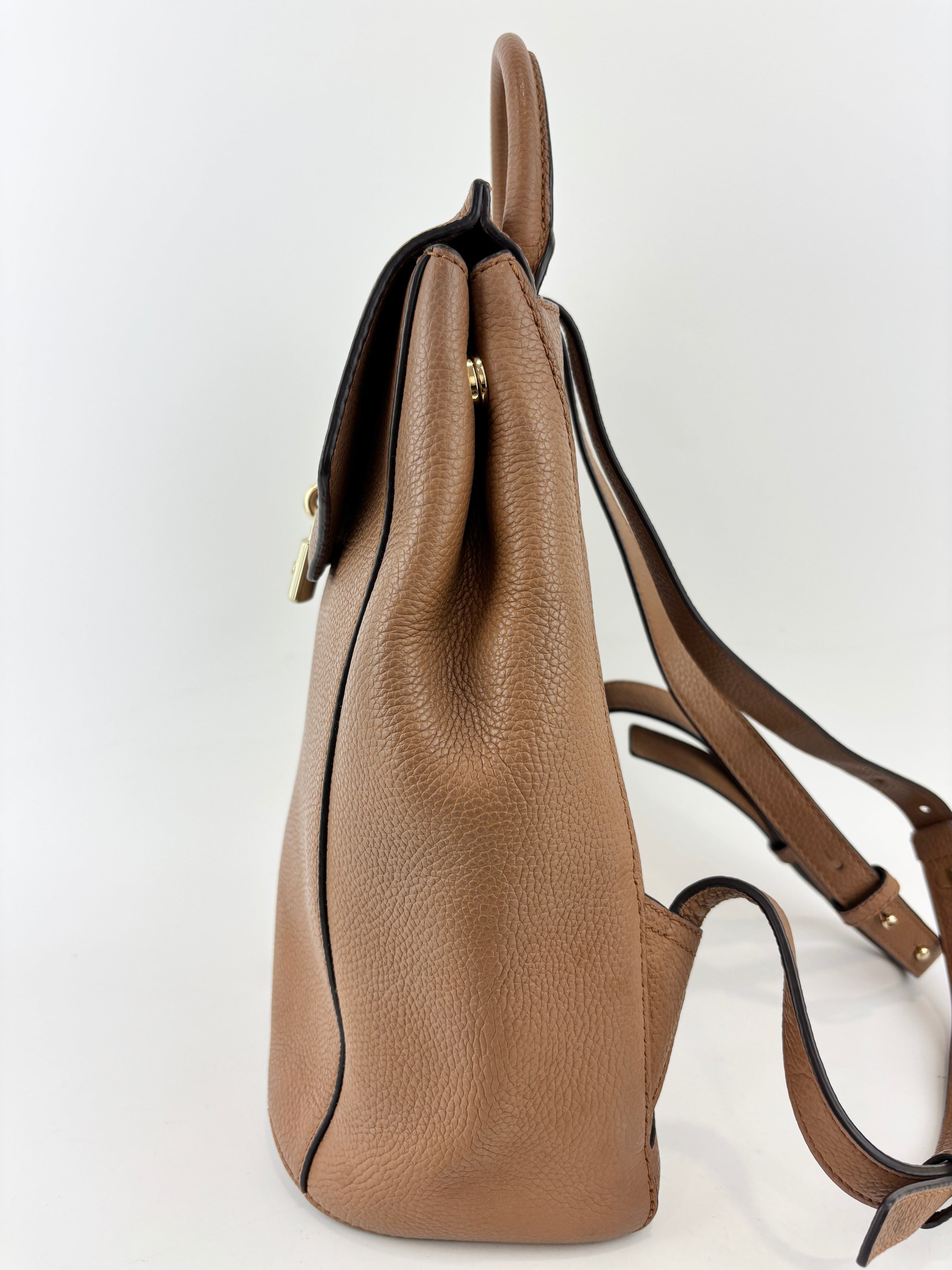 Mercer Arcon Brown Leather Backpack
