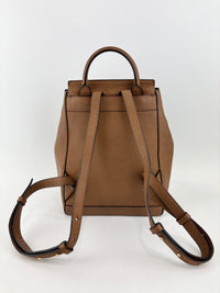 Mercer Arcon Brown Leather Backpack