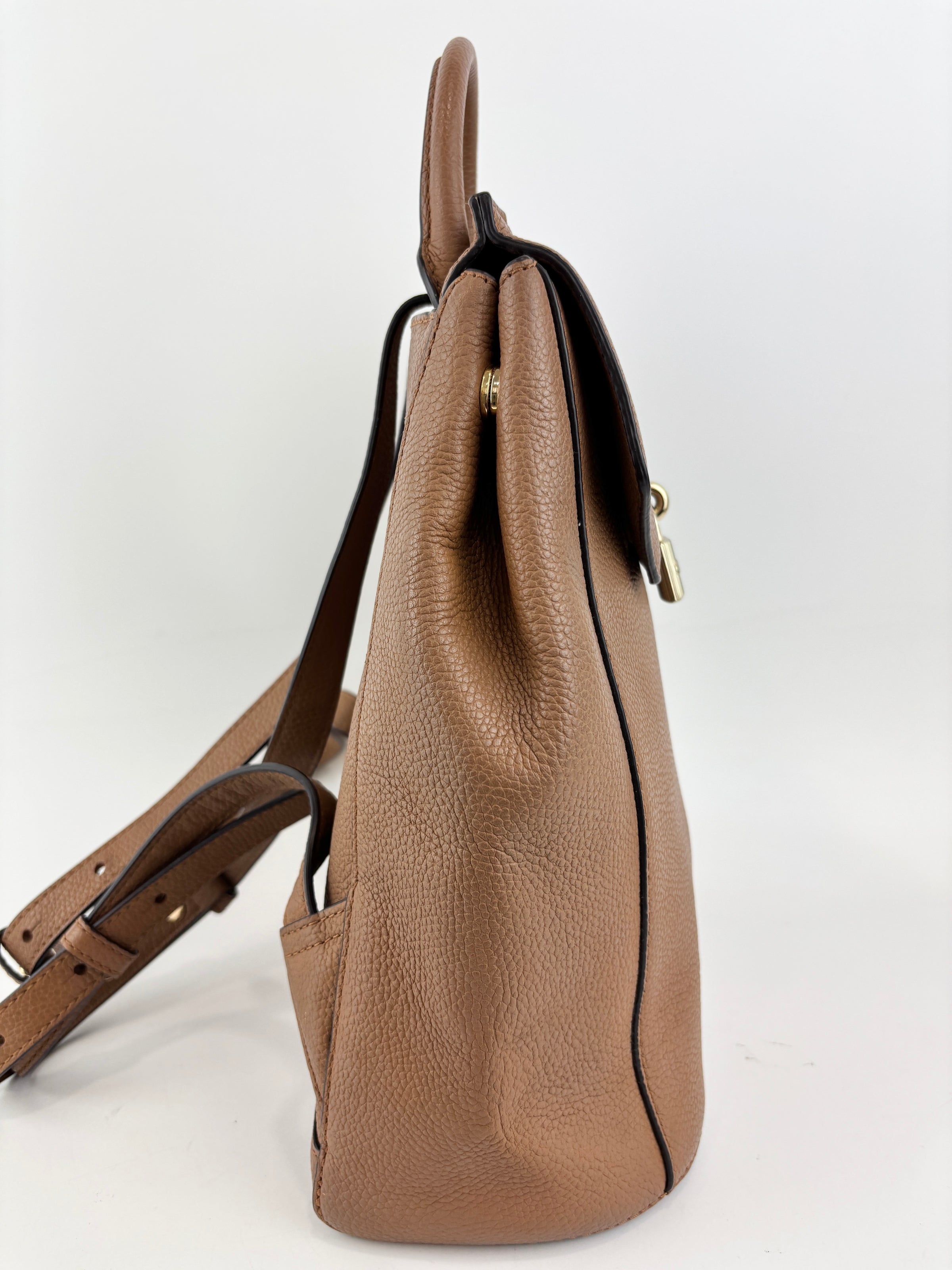 Mercer Arcon Brown Leather Backpack