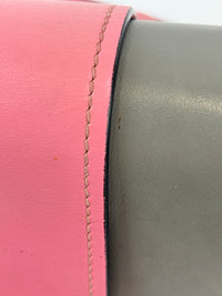 1BD068 Ribbon Bag in City Calf Marmo and Begonia
