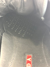 Match Canvas / Leather Lace-Up Trainers in Black Size 8 - Glampot