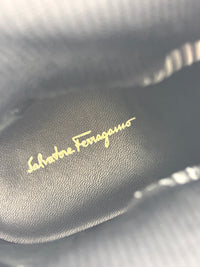 Gancini Stretch Knit Sock Shoes Size 38 - Glampot