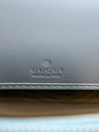 Sylvie Blue Zip Around Long Wallet