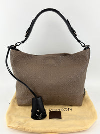 Khaki Monogram Antheia PM Hobo Bag