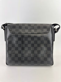 District PM Messenger Damier Graphite Bag