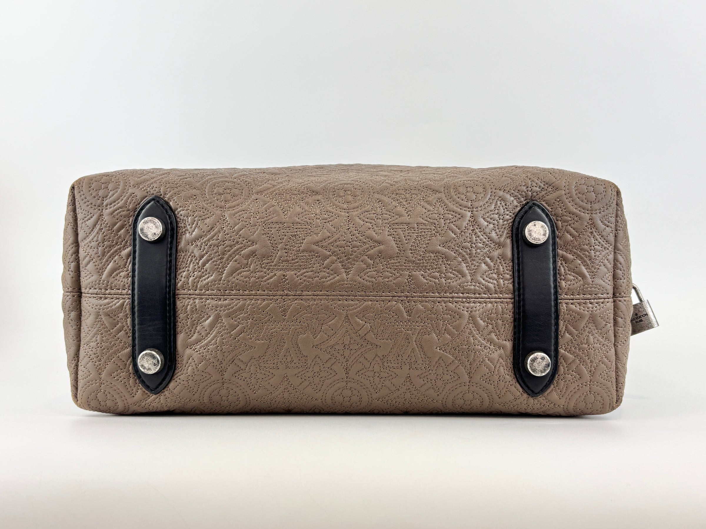Khaki Monogram Antheia PM Hobo Bag