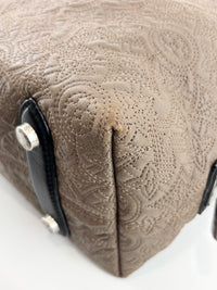 Khaki Monogram Antheia PM Hobo Bag