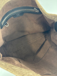 Khaki Monogram Antheia PM Hobo Bag
