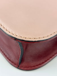 Small Glam Lock Flap Bag in Tricolour Leather