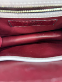 Small Glam Lock Flap Bag in Tricolour Leather