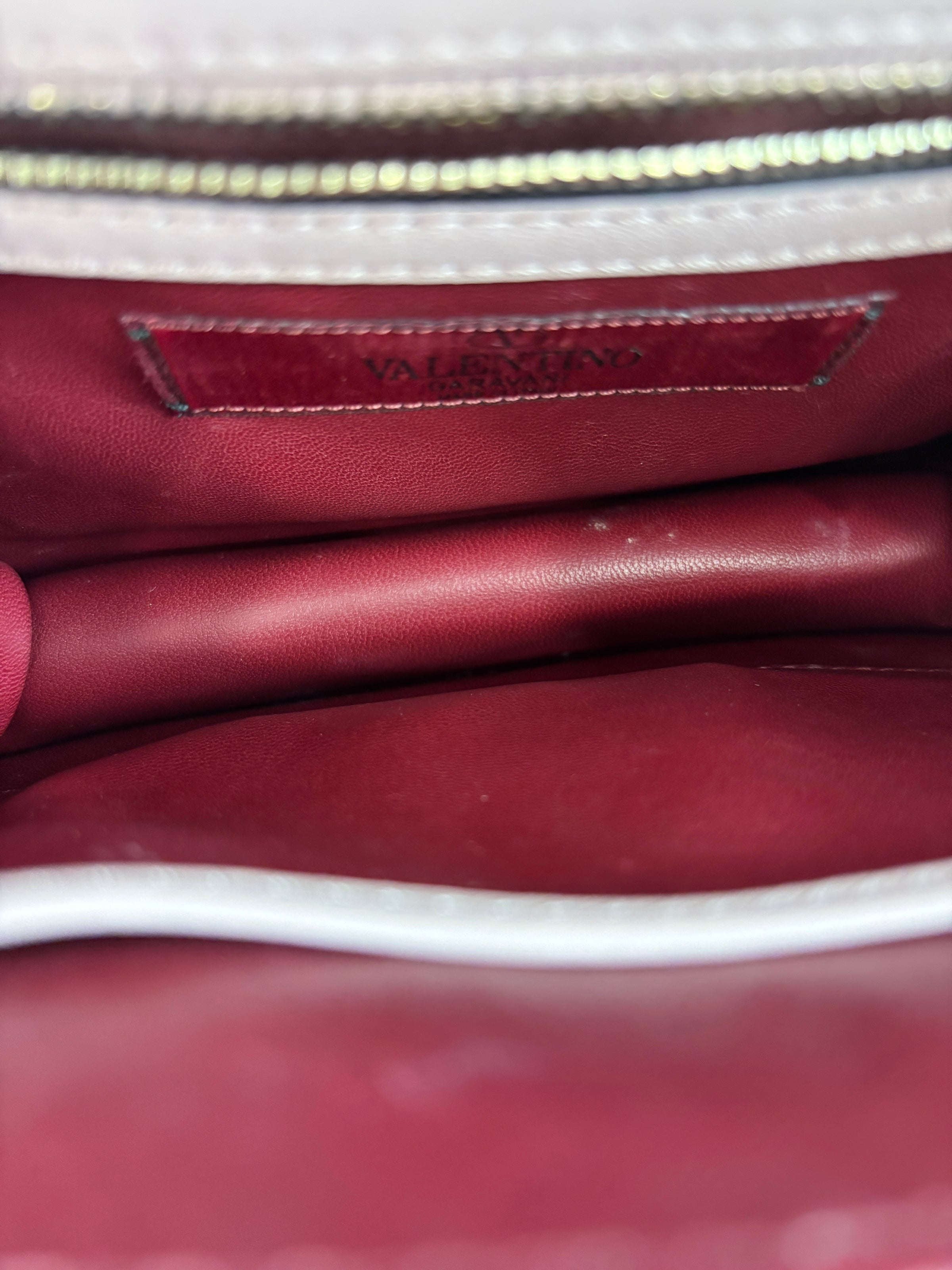 Small Glam Lock Flap Bag in Tricolour Leather
