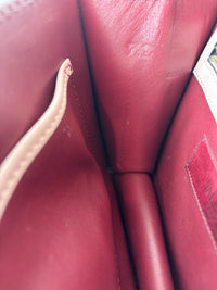Small Glam Lock Flap Bag in Tricolour Leather