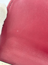 Small Glam Lock Flap Bag in Tricolour Leather