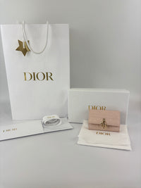 My Dior Glycine Wallet in Powder Pink Cannage Lambskin