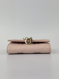 My Dior Glycine Wallet in Powder Pink Cannage Lambskin