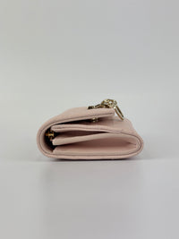 My Dior Glycine Wallet in Powder Pink Cannage Lambskin
